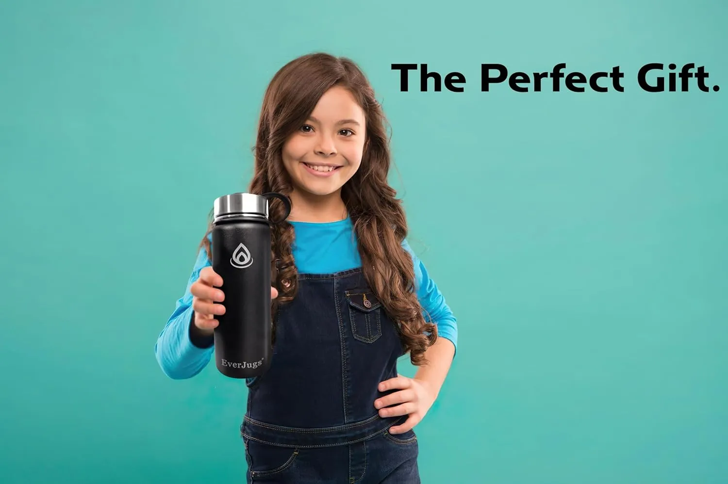 Water Bottle - 32 Oz, Wide Mouth, Premium Stainless Steel Lid/Bottle, Double Walled Vacuum Insulated, Thermo Mug, Metal Flask, Leak Proof, Eco-Friendly