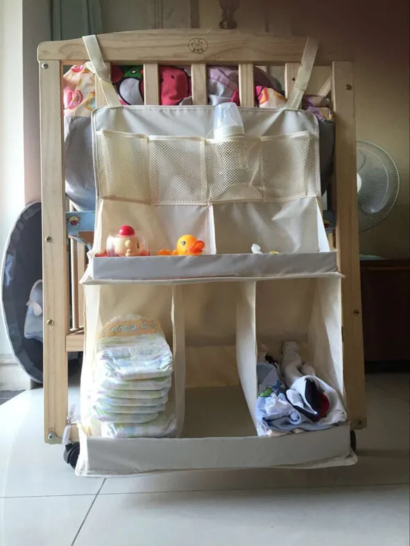Waterproof Hanging Crib Organizer