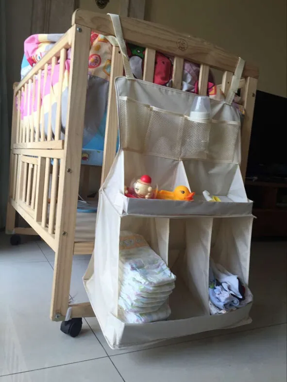 Waterproof Hanging Crib Organizer