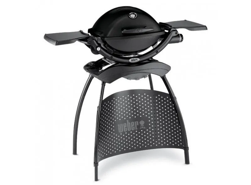 Weber Q1200 Black Bbq With Stand