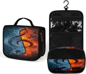 Women Hanging Toiletry Wash bag, Travel Cosmetic Storage Case Organizer