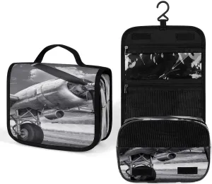 Women Hanging Toiletry Wash bag, Travel Cosmetic Storage Case Organizer
