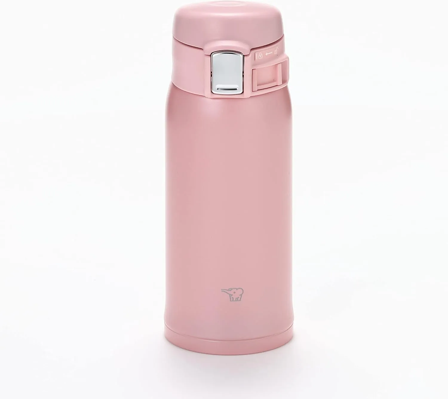 Zojirushi SM-SF36-PA Water Bottle, Direct Drinking [One-touch Open] Stainless Steel Mug, 12.2 fl oz (360 ml), Pink